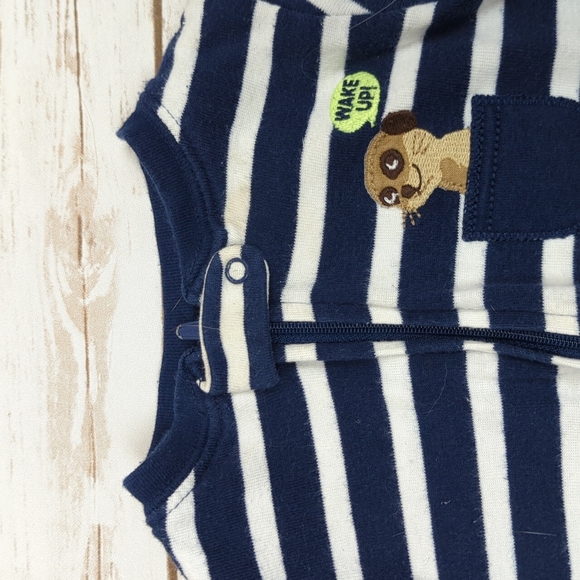 Carter's Cotton Footie Pajamas 12M - Picture 6 of 8